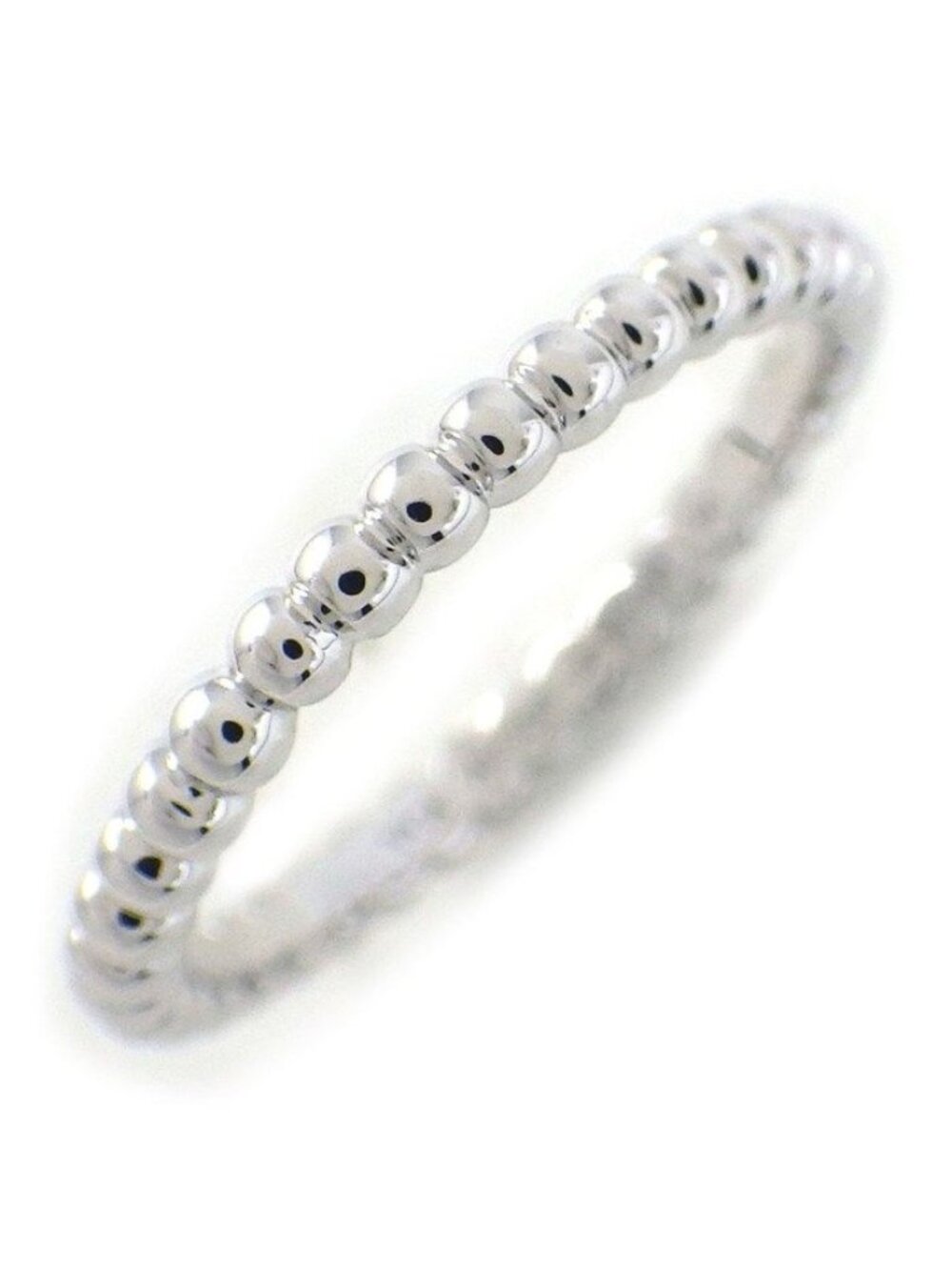 Van Cleef & Arpels Ring Perlee White Gold Pearl Small